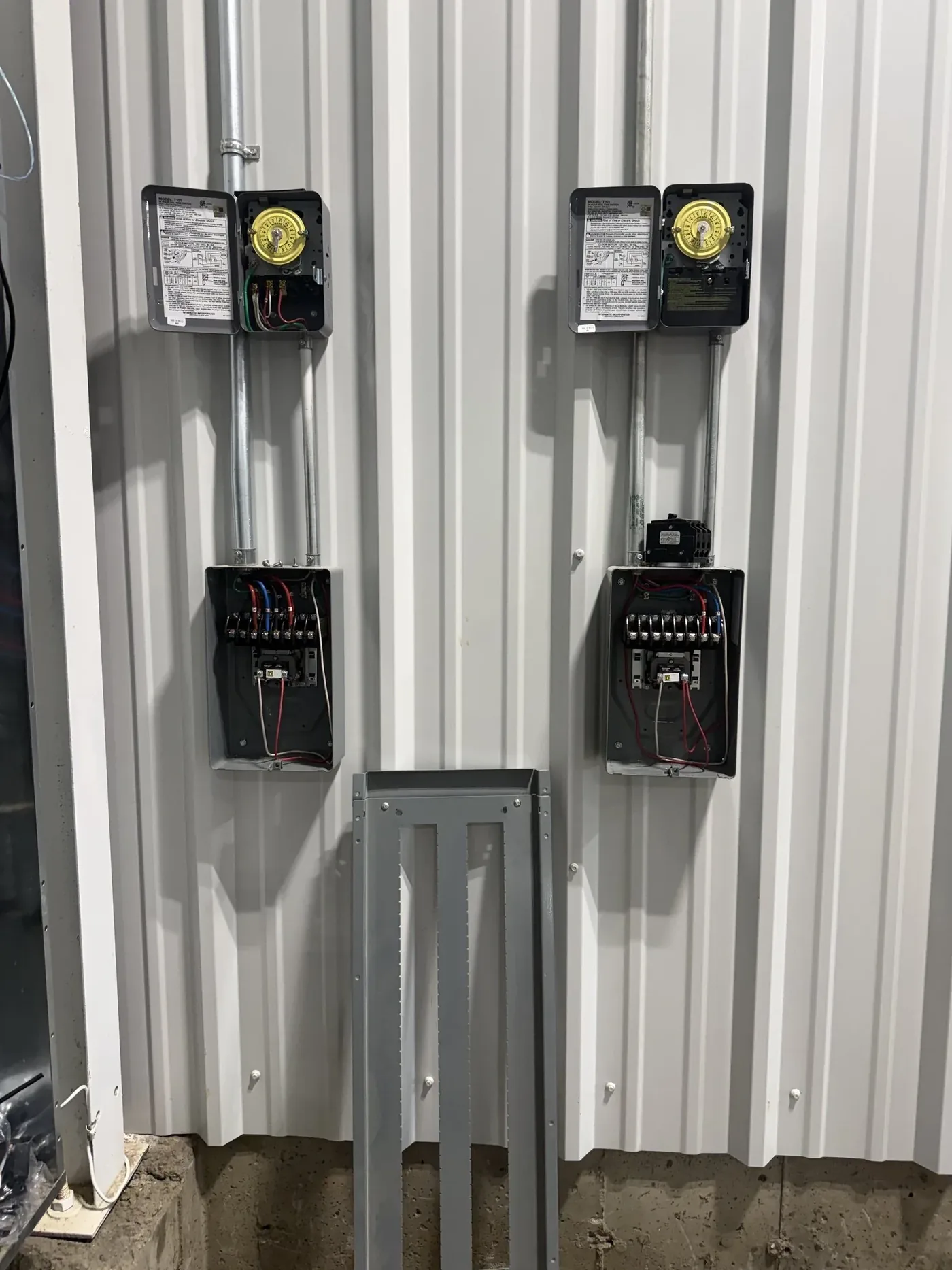 Commercial timer and control boxes installed by Freedom Electric in Rolla MO